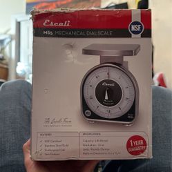 Escali MS5 Mechanical Dial Scale (5lb Capacity)