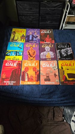 Better Call Saul metal signs collection with named episodes