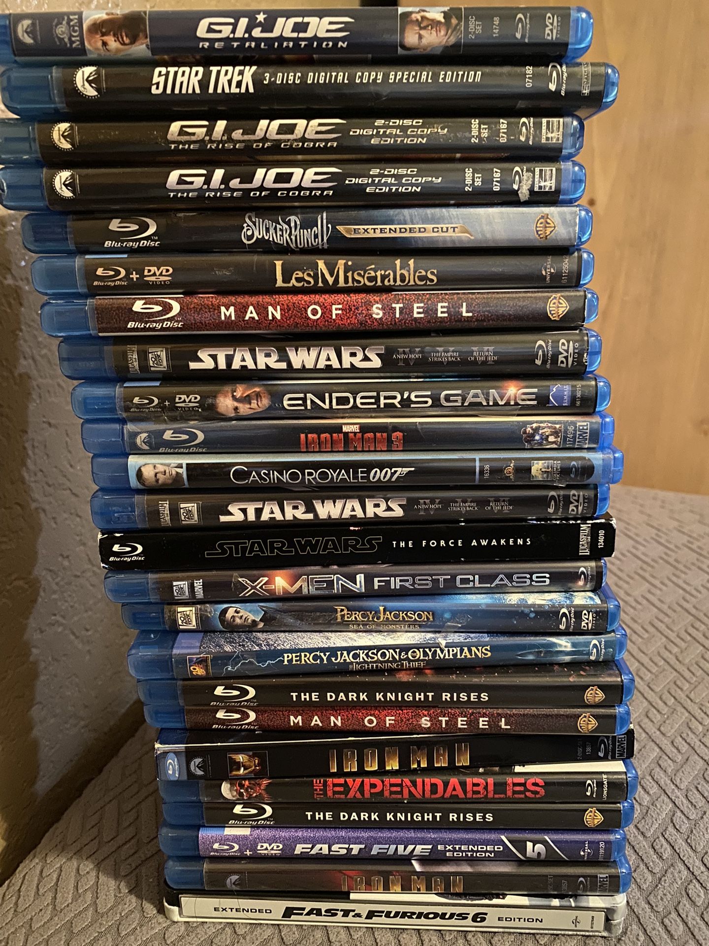 Blu Ray DVDs