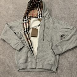 Burberry zip up