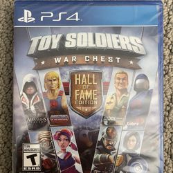 Sony PlayStation PS4 Toy Soldiers War Chest Hall Of Fame Edition Video Game NEW