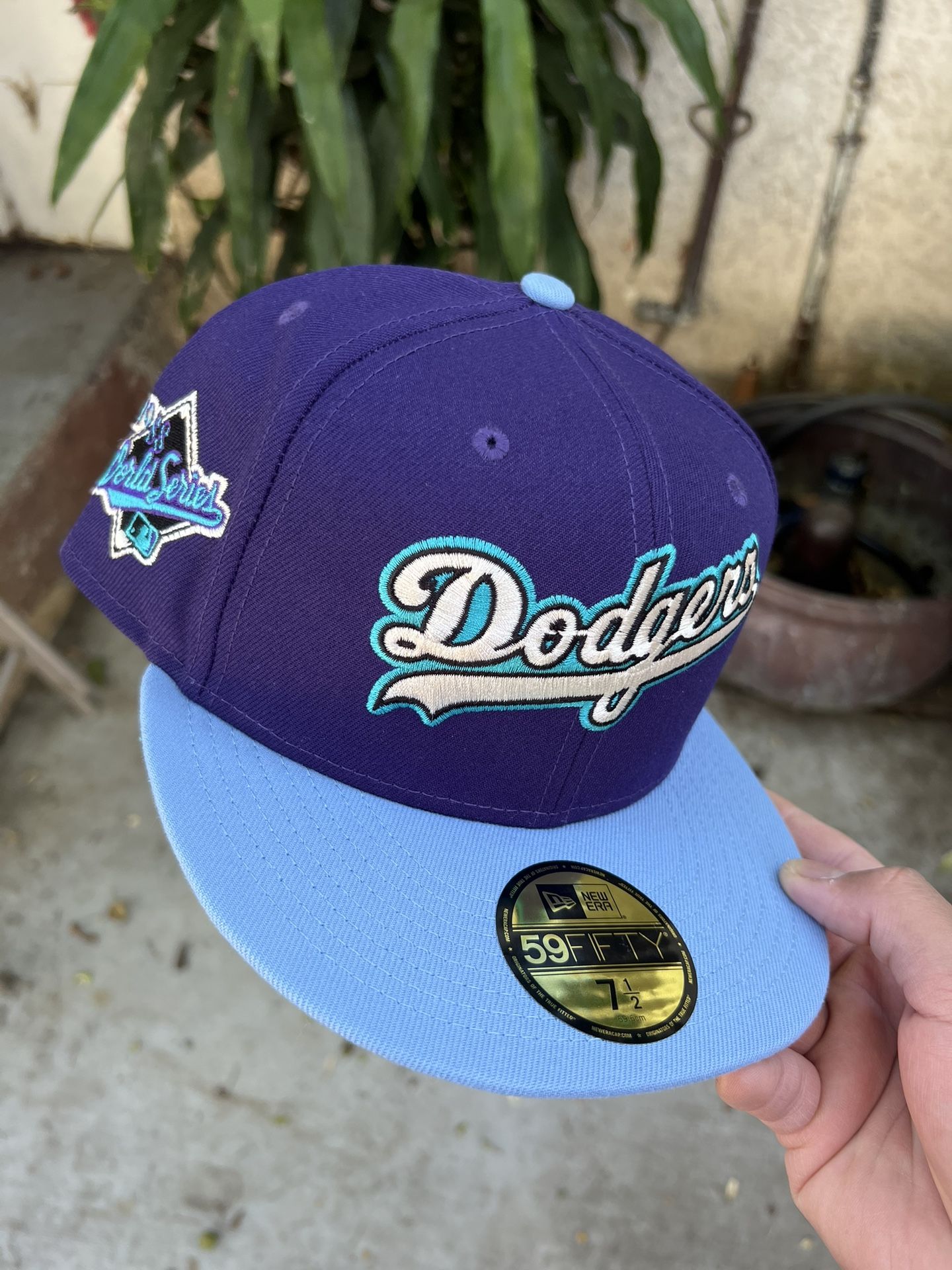 New Era Los Angeles Dodgers Fitted Hat Size 7 1/2