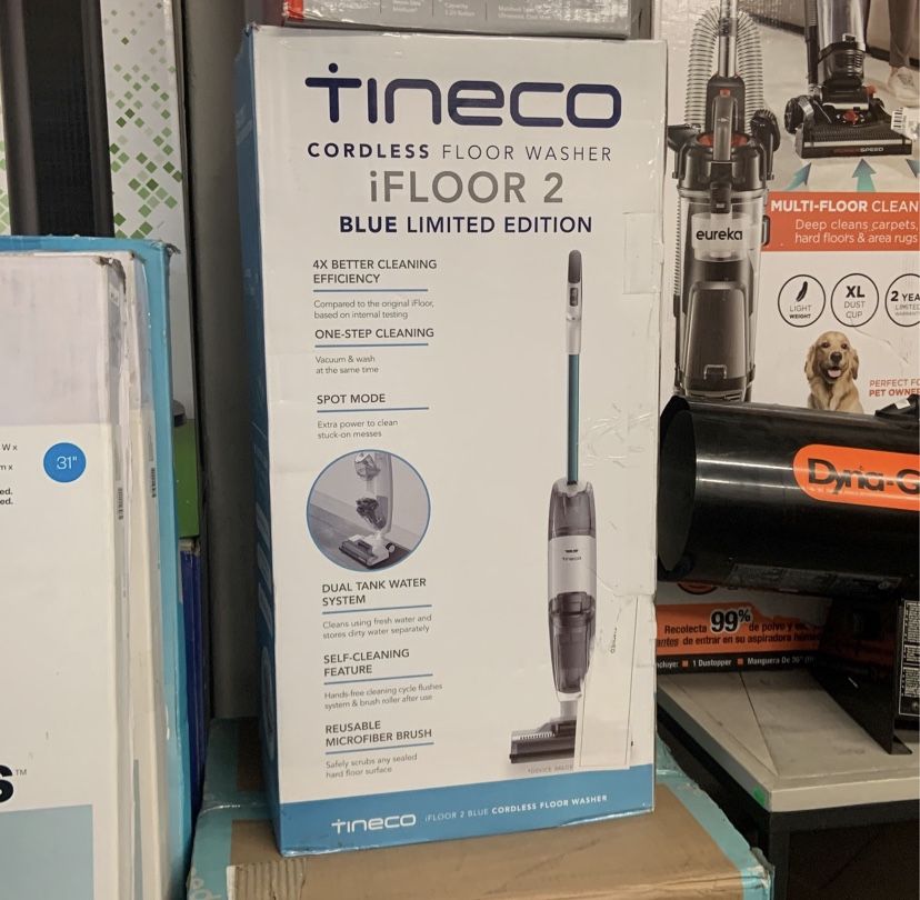 Tineco Cordless Floor Washer IFloor 2 Blue Limited Edition 