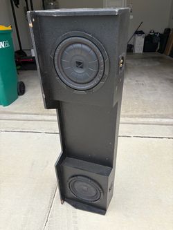 Kicker Dual Subwoofer Custom Speaker Box