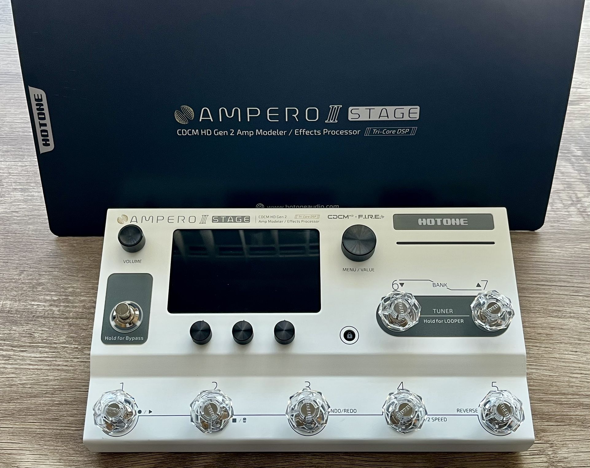 FSOT: Hotone Ampero II Stage Guitar Amp Modeler and Effects Processor