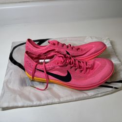 Nike ZoomX Dragonfly Hyper Pink Orange Track Spikes - Size 10  