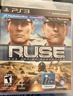 PS3-RUSE-The Art Of Deception