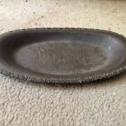 Antique Bread Tray : Apollo Silver Co. #164