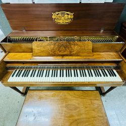 Vintage W.W. Kimball Upright Piano – Chicago (Serial #467074