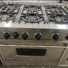 Viking Range 36 Inch Wide Stainless 