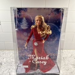 Mariah Carey Holiday Christmas Signature Barbie Red Dress-In Hand