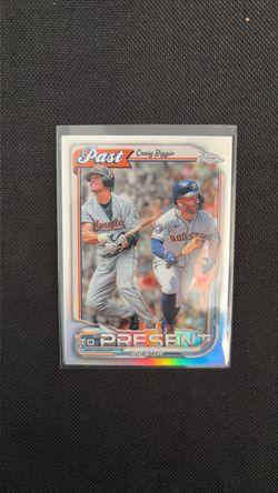 Topps 2026 Chrome Past to Present Insert PTP-21 Biggio/Altuve Astros