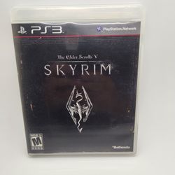 The Elder Scrolls V Skyrim Ps3 Playstation  3 Game
