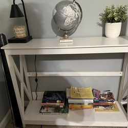 Bar cart tv stand and book shelf