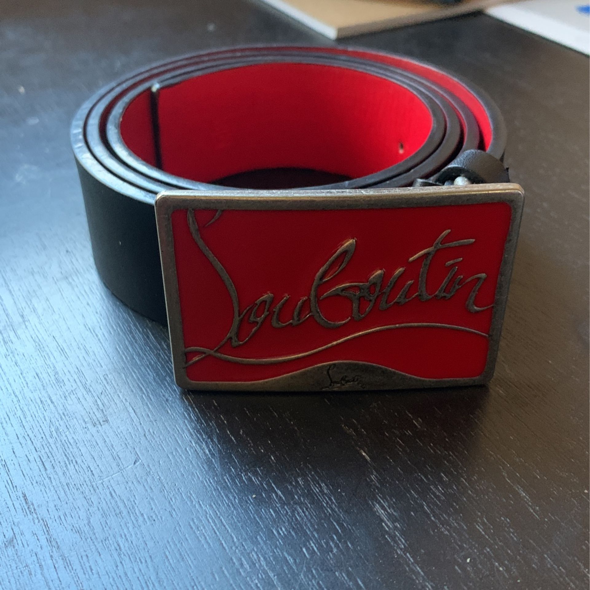 Red Bottom Belt