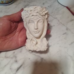 small Cement Flower Pot