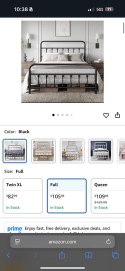 Full Size Bed Frame