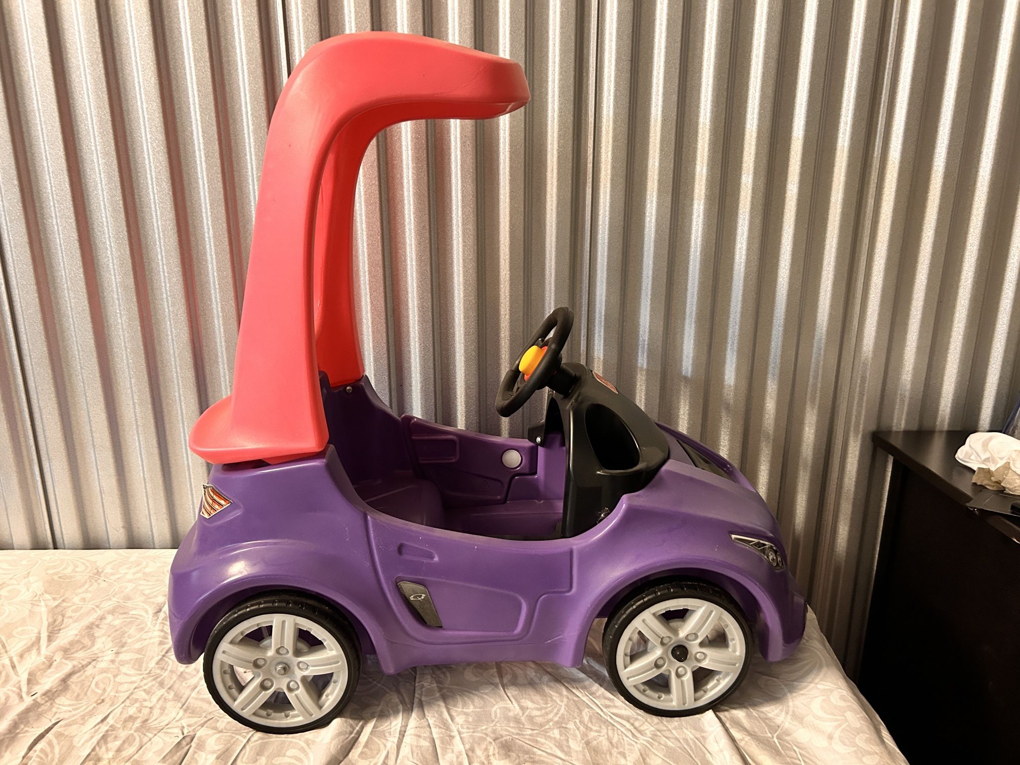 $35 For (1) Step2 Turbo Coupe Foot-to-Floor, Kids Ride On Push Car, Purple