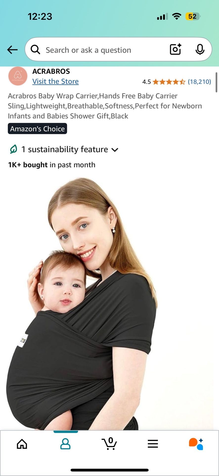 Baby Wrap Carrier