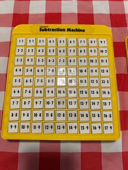 Lakeshore Learning Addition & Subtraction self teaching math machines