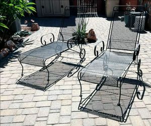 $360 vintage lounge chairs with free cushions with the purchase if you want them