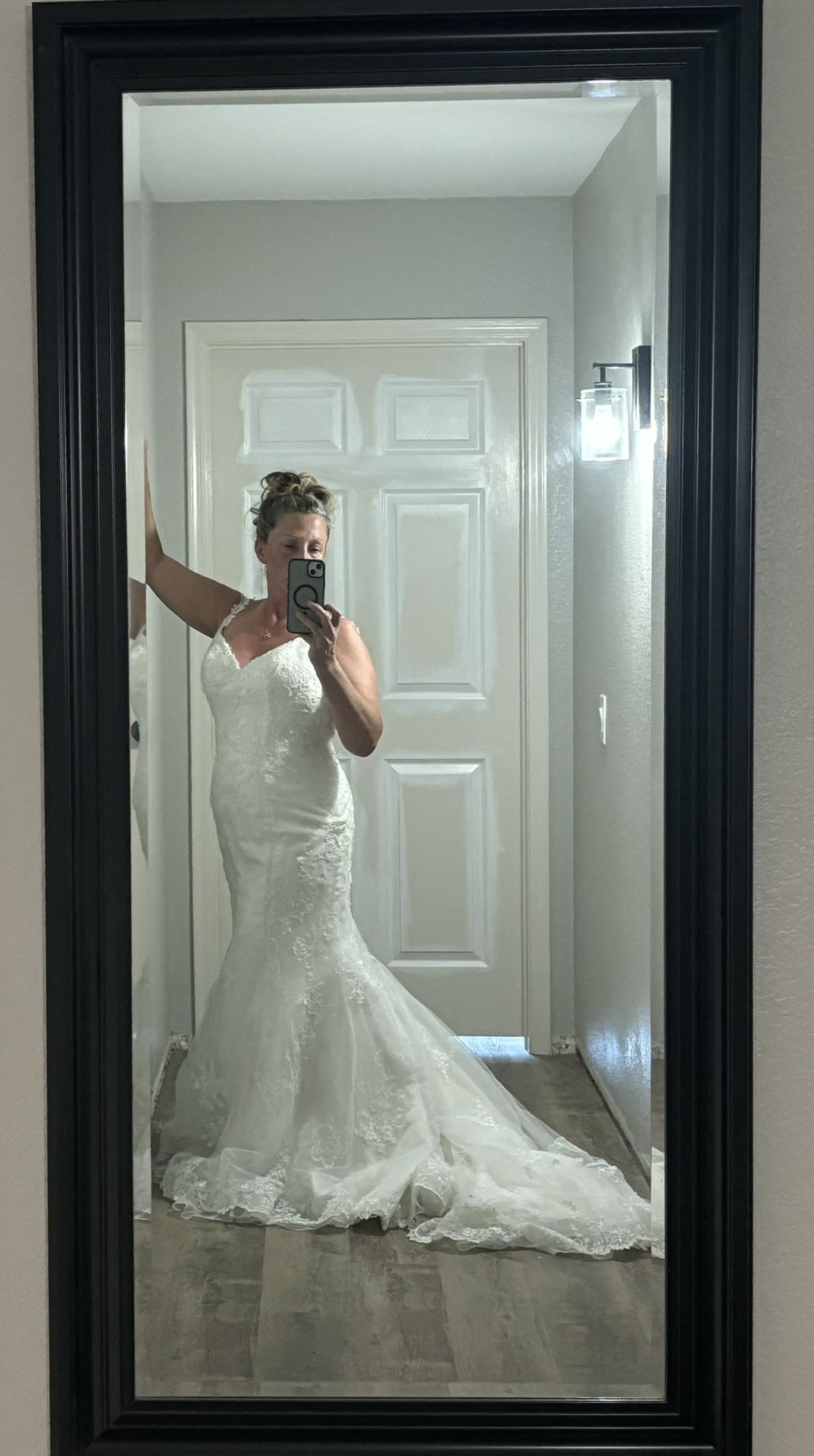 Size 10 Maggie Soterro Couture Wedding Dress Gown
