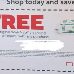 Coupon Wet-Nap
