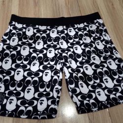 BAPE x Coach Shorts
