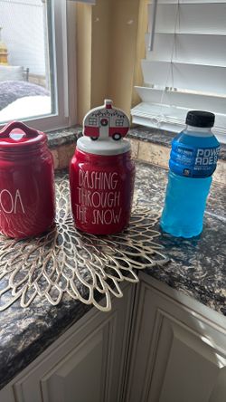 Christmas canisters