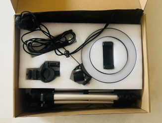 Ring Light With Holders & Tripod - New in Box