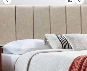NEW Yongchuang Queen Headboard/Oatmeal Upholstered Head Board