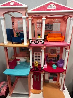 Barbie House, Jeep (2), Car,Airplane