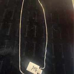Silver Box Chain