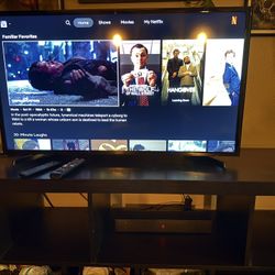 40” Samsung Smart TV & Soundbar