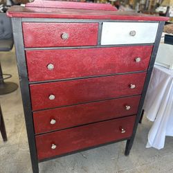 Vintage Metal Dresser