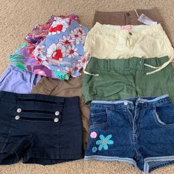 Lots Of Clothing, Shorts, Skirts, Dresses, Tops…