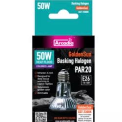 Arcadia Reptile GoldenSun Basking Halogen Lamp