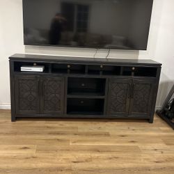 85 In Solid Wood TV CONSOLE 