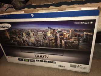 Super nice Samsung 40" 4k UHD smart tv.