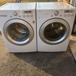 LG Washer And Gas Dryer Set