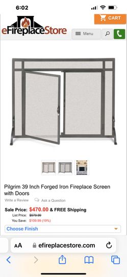 Pilgrim Fire Place Screen.  