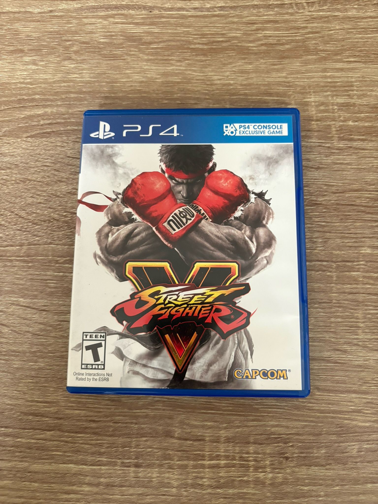 🎮🔥 Street Fighter V (PlayStation 4) – Cleaned & Tested! 🎮🔥