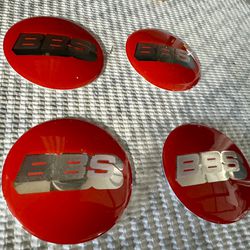 BBS 3D Lettering Stickers