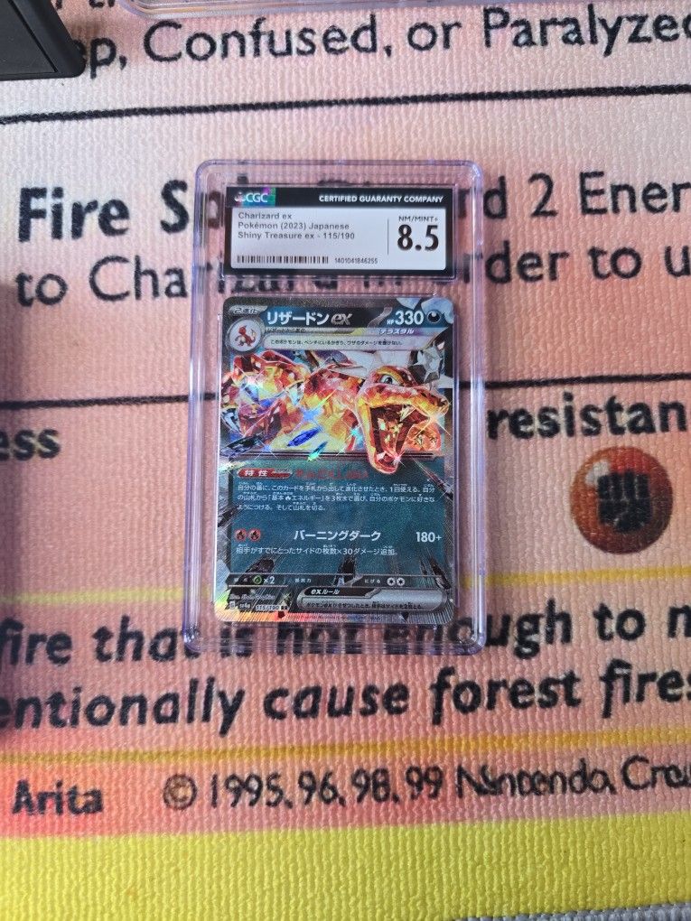 Charizard ex CGC 8.5
