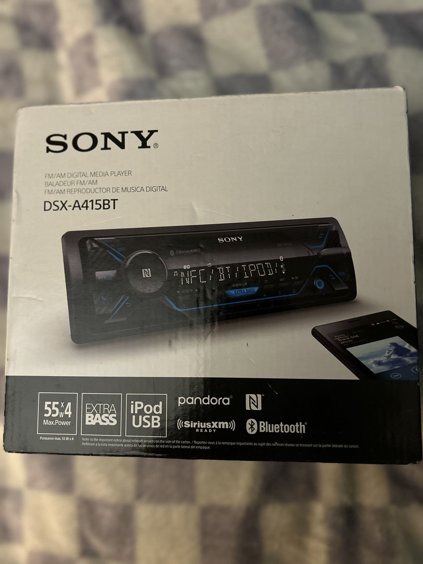 Sony DSX-A415BT FM/AM Media Player 