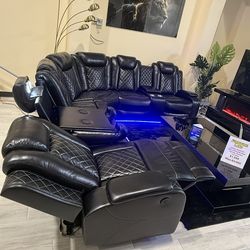 Brand new power recliner sectional for sale ready for delivery