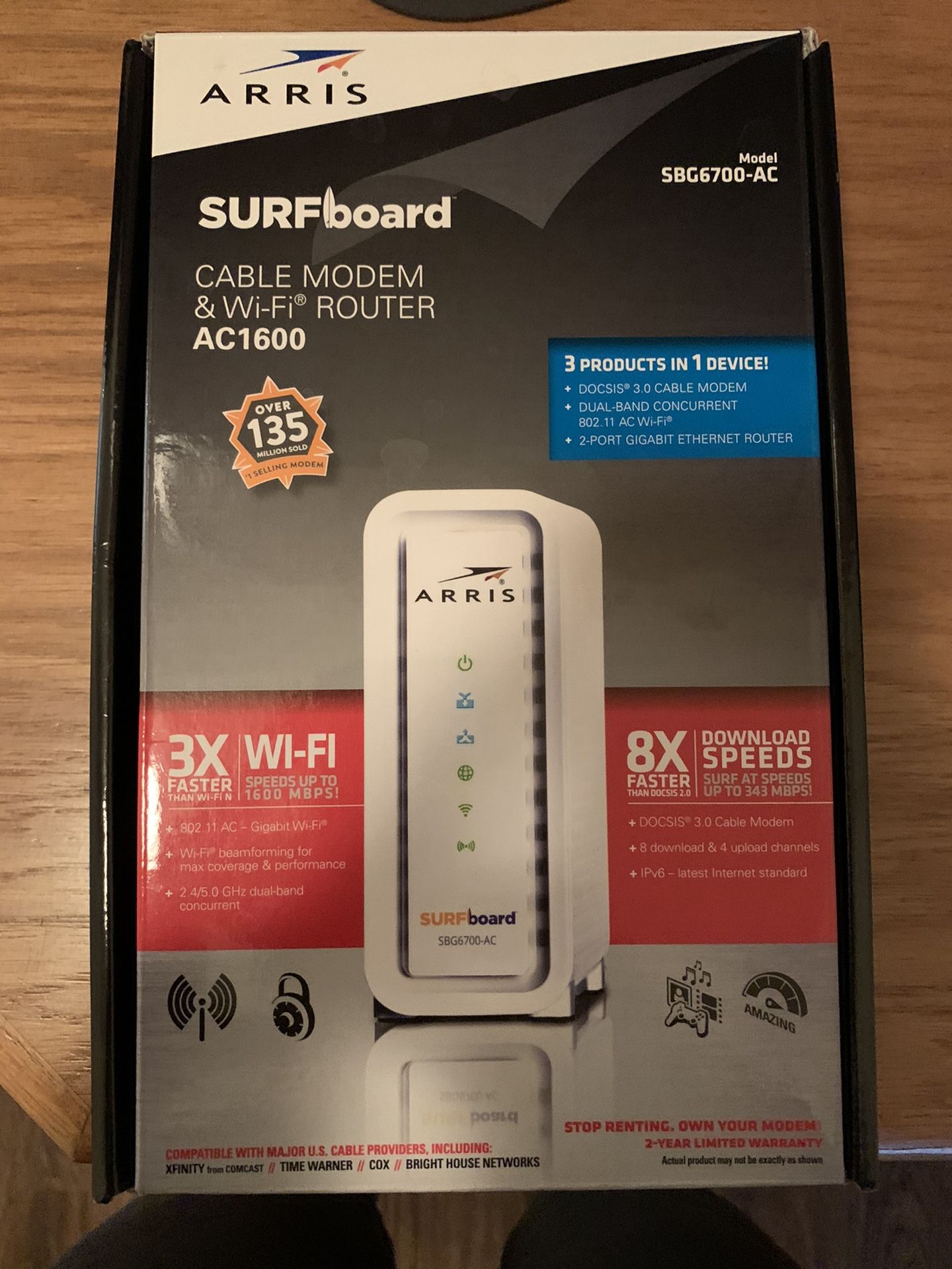 Arris Surfboard Modem/ Router