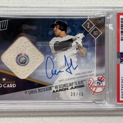 Aaron Judge Baseball Card