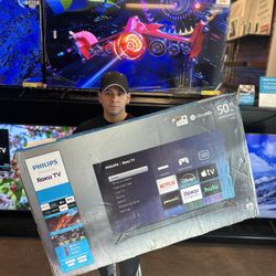 IT’S STILL BLACK FRIDAY! 50” Philips 4K UHD LED Smart TV