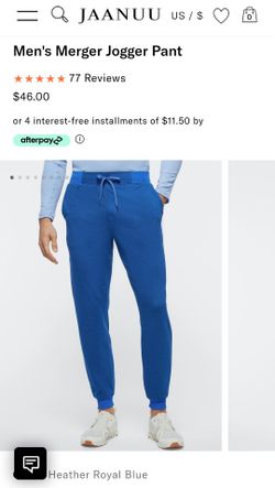 Jaanuu jogger scrub bottoms new with tag